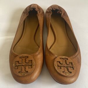 TORY BURCH Women’s Leather Ballet Flats Size 8